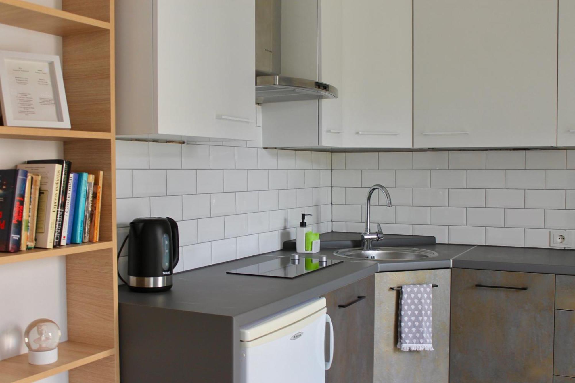 Apartamentai Prie Kastono Lejlighed *